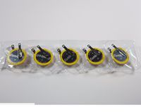 5x CR2016 with 5mm Tabs / Pins Eunicell Lithium Battery 3V CMOS BIOS Backup