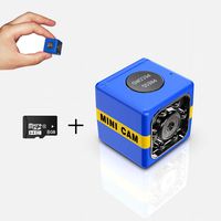 Cop Cam As Seen On TV Mini Spy Camera Wireless Hidden,1080P Surveillance Camera, Convert Security Nanny Cam with Night Vision/Motion Activated for Home Car Office Indoor Outdoor(8GB TF Card Included)