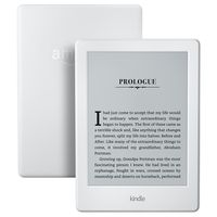Kindle E-reader (Previous Generation - 8th) - White, 6" Display, Wi-Fi, Built-In Audible