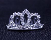 Exquisite Rhinestones Crystal Photo Prop Newborn Baby/Flower Girl Tiara Crown