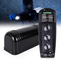 Infrared Detector Sensor,250M Wired Triple Beams Photoelectric Infrared IR LED Detector Sensor USA Stock