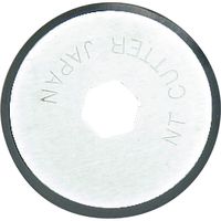 NT Cutter 18mm Rotary Blades for Fabric Circle Cutter, 2-Blade/Pack, 1 Pack (BR-18P)