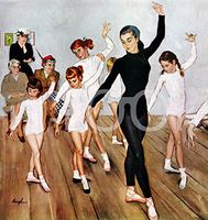 Hi-Look Microfiber Cleaning Cloth - Ballet class (November 1956)