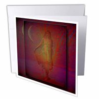 3D Rose Greeting Card with Envelope, Set of 1 (gc_22329_5)