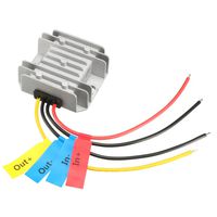 uxcell Voltage Converter Regulator DC/DC DC 10-32V to DC 12V 1A 12W Step Down/Up Transformer Waterproof