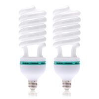 LimoStudio [2-Pack] Photo Studio 85W 6500K Full Spectrum Daylight Energy Saving Compact Fluorescent Spiral Bulb,Day Light Tone, AGG1719