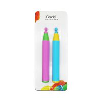 CISCLE Youth Series Kids Stylus Pen, Fun Crayon Stylus for Apple iPad Air Mini Pro, Kids Edition Tablet, Dragon Touch, Galaxy Tab A E, Leapfrog Epic/LeapPad, Nabi JR, Chromo Android Tablets