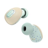 Live True Wireless Earbuds  3 Hour Playtime, Dual Microphones,  Bluetooth and Siri Enabled, Ultra Light, Hands-Free Calling, Workout-Ready  Carrying Case  Built-in Charger  JAM Audio Cream Soda