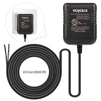 Doorbell Transformer, 24 Volt Transformer Thermostat, Comptible with Honeywell, Nest Ecobee, Sensi,and All Version of Ring Doorbell / 26 ft Cable C Wire Adapter