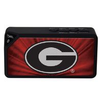 AudioSpice NCAA Georgia Bulldogs BX-100 Bluetooth Speaker, Black