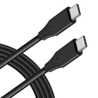 USB C to USB C, 10Ft Long USB C Cable, 3A USBC Type C Charging Cord Compatible for iPad Pro 2018, MacBook Pro 2018,USB C Wall Charger, Samsung Galaxy Note 10 S10 Plus S9, Google, Matebook,Black