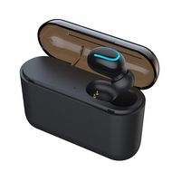 Byakov Wireless Earbud Bluetooth 5.0 Headphone True Wireless Earphone in-Ear Noise Cancelling Headset with Portable Charging Case (Single Earbud)