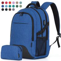 Keytang Laptop Backpack, Water Resistant School Backpack With USB Charging Port