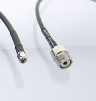 MPD Digital RF Pigtail Cable RP-SMA Male to UHF Female LMR195 3M, Made in The USA