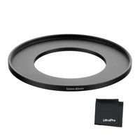UltraPro Step-Up Adapter Ring 52mm Lens to 82mm Filter Size