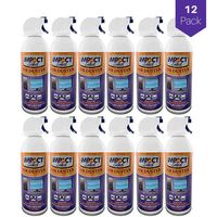 Impact Select Air Duster Compressed Canned Air Keyboard Computer Cleaner Dust Off 10oz Can with Straw (16 Pack)