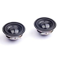 Cylewet 2Pcs Diameter 4cm 4ohm 3W Loudspeaker Audio Speaker Stereo Woofer for Arduino (Pack of 2) CYT1026