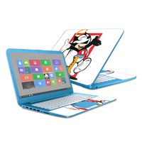 MightySkins Skin Compatible with HP Stream 14" (2016) - Character Swap | Protective, Durable, and Unique Vinyl Decal wrap Cover | Easy to Apply, Remove, and Change Styles | Made in The USA