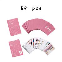 BTS PERSONA 54 Pcs PostCards Bangtan Boys Lomo Cards Gift Set For Army Daughter (54pcs)
