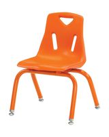 Offex Stack Children's Chair, Orange (OF-8120JC1114)
