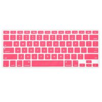 Keyboard Cover Skin for MacBook Micro Application Moulded Silicon Skin (Pink)