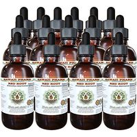 Red Root Alcohol-Free Liquid Extract, Red Root (Ceanothus Americanus) Dried Root Bark Glycerite Natural Herbal Supplement, Hawaii Pharm, USA 15x4 fl.oz