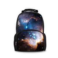 Coloranimal Galaxy Prints School Backpacks for Women men Travel Laptop Bags Shool Bookbags