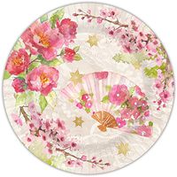 Punch Studio 45962 937531 Chinoiserie Garden, Dessert Plate, One Size, Multicolor