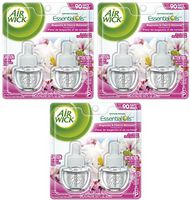 Air Wick Scented Oil White Lilac, Magnolia & Cherry Blossom Twin Refill (2X.67) oz (Pack of 3)