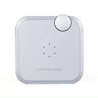 Aumeo Audio Tailored Audio Device and Headphone Personalizer, Bluetooth / 3.5mm Audio Dongle for iPhone, Android and More - Silver