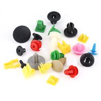 Qiilu 1000pcs Assorted Plastic Car Door Trim Clip Bumper Fastener Retainer Rivet Push Pin Kit