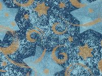 Holiday Classic - Gold Star Hanukkah 24"x833' Gift Wrap Full Ream Roll (1 roll) - Wraps -E4730F24