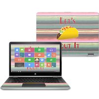 Mightyskins Skin Compatible with Hp Pavilion X360 14" (2017) - Lets Taco Bout It | Protective, Durable, and Unique Vinyl Decal Wrap Cover | Easy to Apply, Remove, and Change Styles | Made in The USA