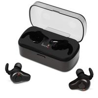 Wireless Earbuds TWS Bluetooth 5.0 Noise Canceling Headphones True Wireless Stereo Sound & IPX5 Waterproof Headset 150Hrs Cycle Standby Play Time with Charging Case & Mic for Traveling Sport Running