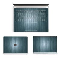 MasiBloom 3 in 1 Body Protective Sticker Decal Full Ultra Thin Laptop Cover Skin for 13.5" 13 inch Microsoft Surface Book 2015 (for 13.5" Surface Book (2015 Released), Decal- Wood)