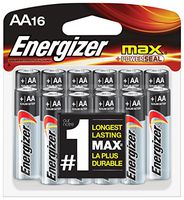 Energizer AA Batteries, Max Alkaline (16 Count)