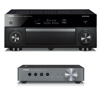 Yamaha RX-A3070 Network AV Receiver with WXA-50 MusicCast Wireless Streaming Amplifier