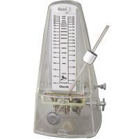 Cherub WSM-330 White | High Accuracy Mechanical Metronome Transparent