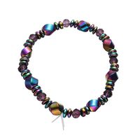 Heallily Magnetic Therapy Bracelet Healthy Magnetic Bracelet Anklets Jewelry for Men Women Arthritis Carpal Tunnel Colorful