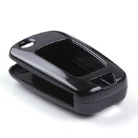 Ezzy Auto Black Flip Paint Metallic Remote Key Fob Case Shell Cover Key Fob Skin Cover Car Key Bags Key Chains for 2010-2013 Chevrolet Buick LaCrosse
