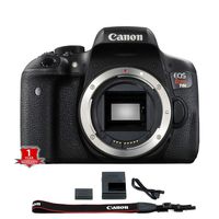 Canon EOS Rebel T6i Digital SLR (Body Only) - Wi-Fi Enabled International Version (No Warranty)