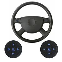 XISEDO Steering Wheel Control Buttons 10 Keys Car Steering Wheel Controller Wireless Remote Control Universal for Car Stereo, GPS Navigator, DVD Player