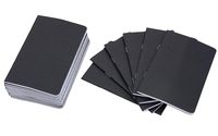 Yansanido Black Pocket Notebook, 24 Pack 3.5" x 5.5" Small Pocket Notebook Set Portable Mini Lined Memo Notepad, 32 Sheets - 64 Lined Pages (Lined 24pcs)