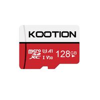 KOOTION 128 GB Micro SD Card Ultra Micro SDXC Memory UHS-3 Card High Speed TF Card R Flash, U3, A1,V30, 128 GB
