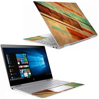 Mightyskins Skin Compatible with Hp Spectre X360 13" (2018) - Abstract Wood | Protective, Durable, and Unique Vinyl Decal Wrap Cover | Easy to Apply, Remove, and Change Styles | Made in The USA