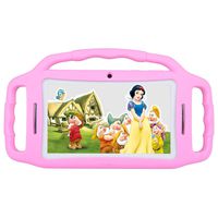 Kids Tablet Android 7.1, 7 Inch, HD Display, Quad Core, Children Tablet, 1GB RAM + 8GB ROM, with WiFi, Dual Camera, Bluetooth, Educational,Touch Screen Kid Mode,Parental Control (Pink)