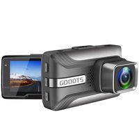 GOODTS Dash Cam 1080P FHD Car Camera Recorder 2.45 Inch LCD Screen 170°Wide Angle, Dash Camera for Cars with G-Sensor Loop Recording WDR Motion Detection Night Vision.