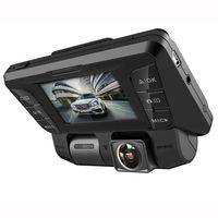 4K 360° Car Camera Dash Cam For Cars Front And Rear With SD Card And Night Vision,WIFI Full HD 2,7 In Car Dashcam Cameras With Motion Detection Parking Monitoring And Collision Lock,64Gsdcard