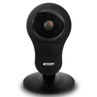 KGUARD Security QRC-601 Wireless Cube IP Camera, 1080P, Black