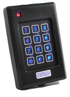 Farpointe, Proximity Reader with Lighted Keypad, Single Gang, 3 - 5" Read Range